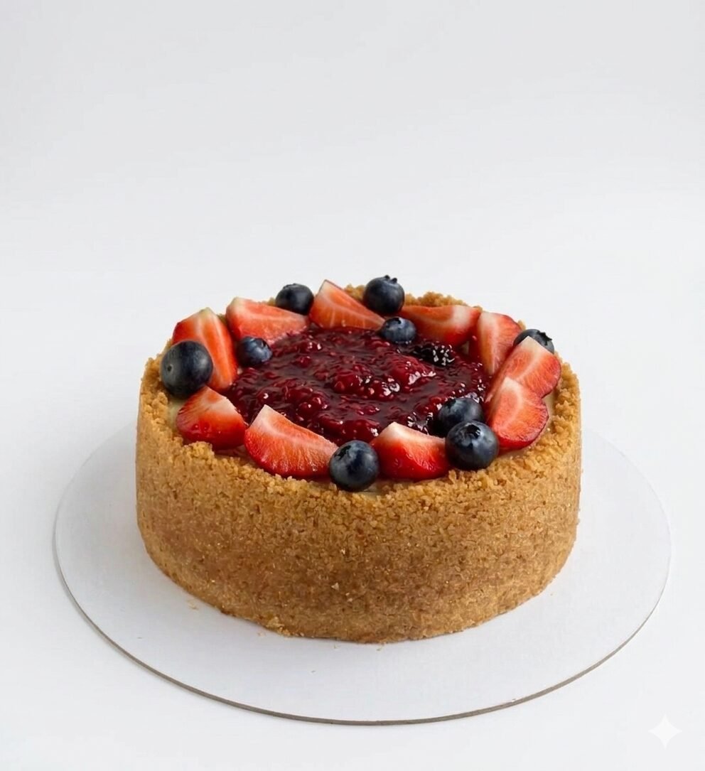 Cheesecake frutos rojos entero