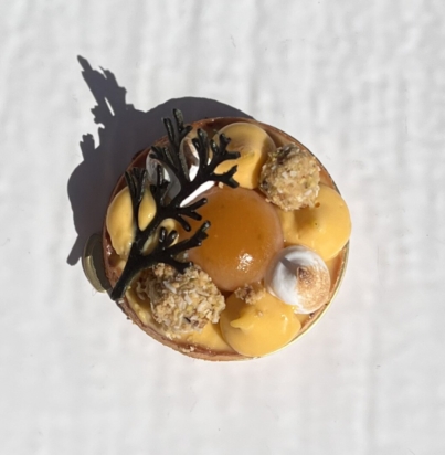 tartaleta maracuya y mango