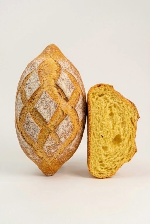 Pan de maíz amarillo y zapallo